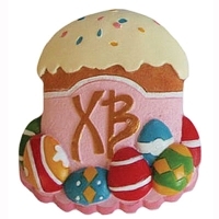 Пасхальное украшение на магнитном креплении "Кулич" 16341 артикул 12963b.