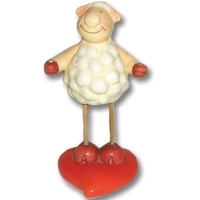 Декоративная фигурка "Овечка" артикул 12981b.